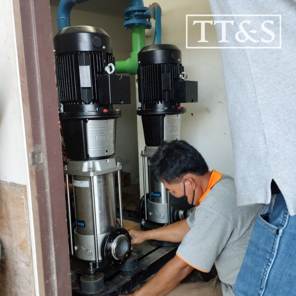 เครื่องสูบน้ำเพิ่มแรงดัน