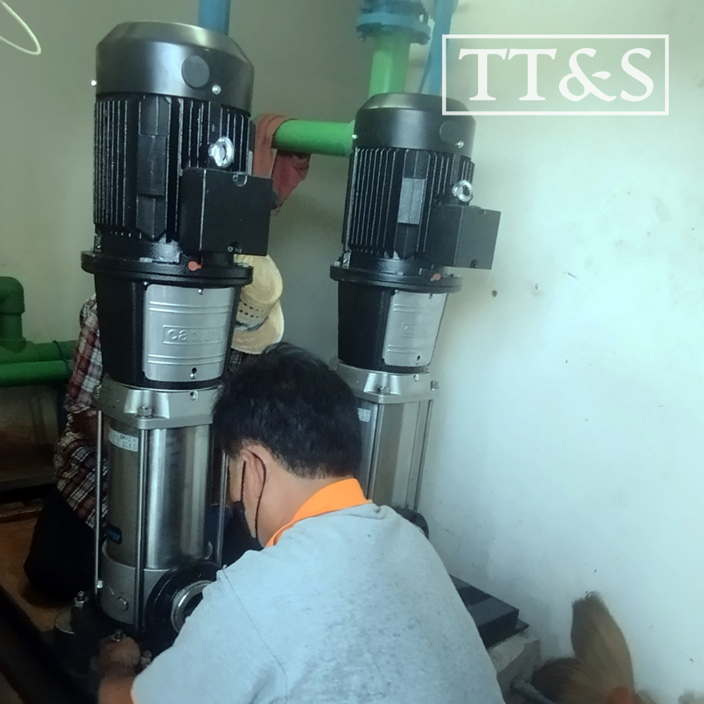 เครื่องสูบน้ำเพิ่มแรงดัน