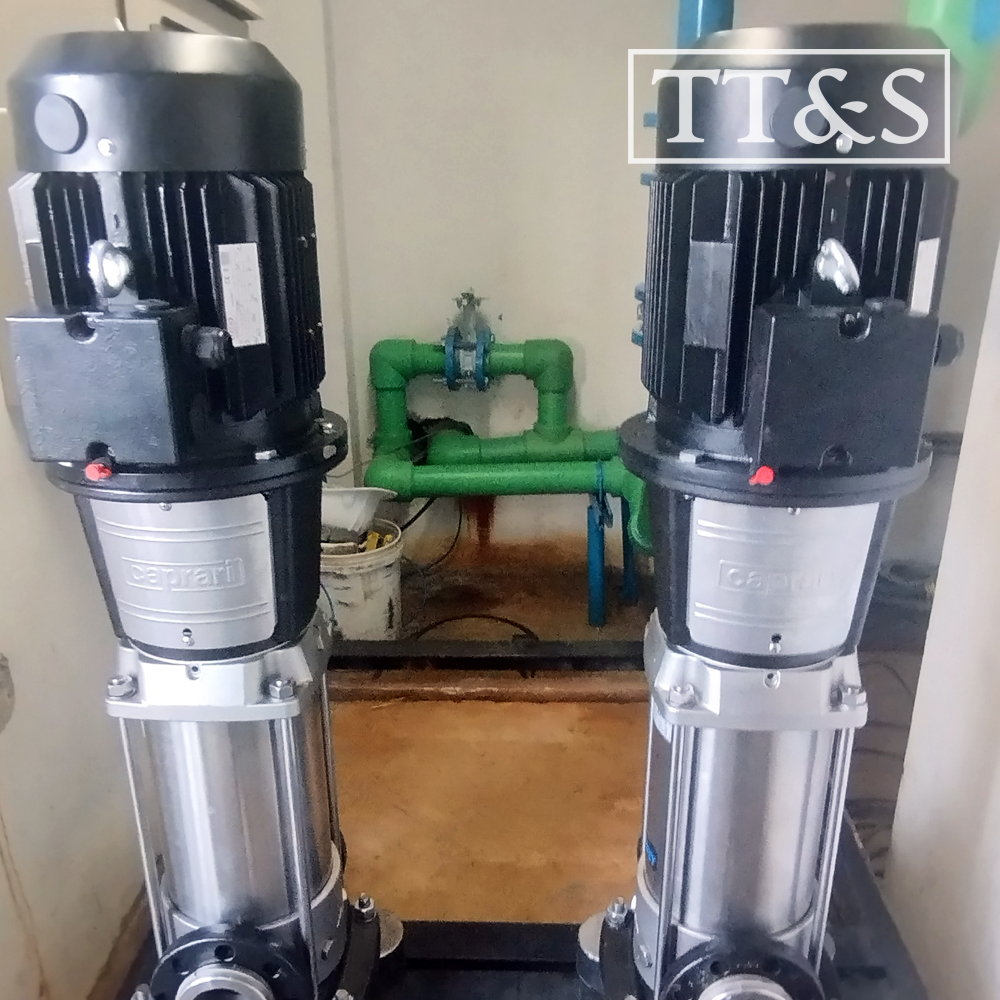 เครื่องสูบน้ำเพิ่มแรงดัน