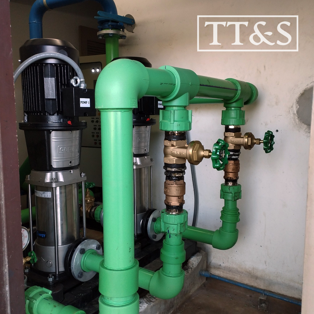 เครื่องสูบน้ำเพิ่มแรงดัน