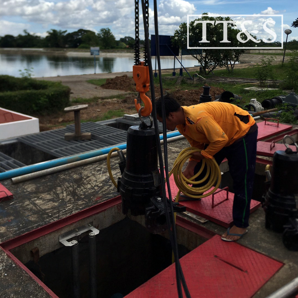 เครื่องสูบน้ำเสีย