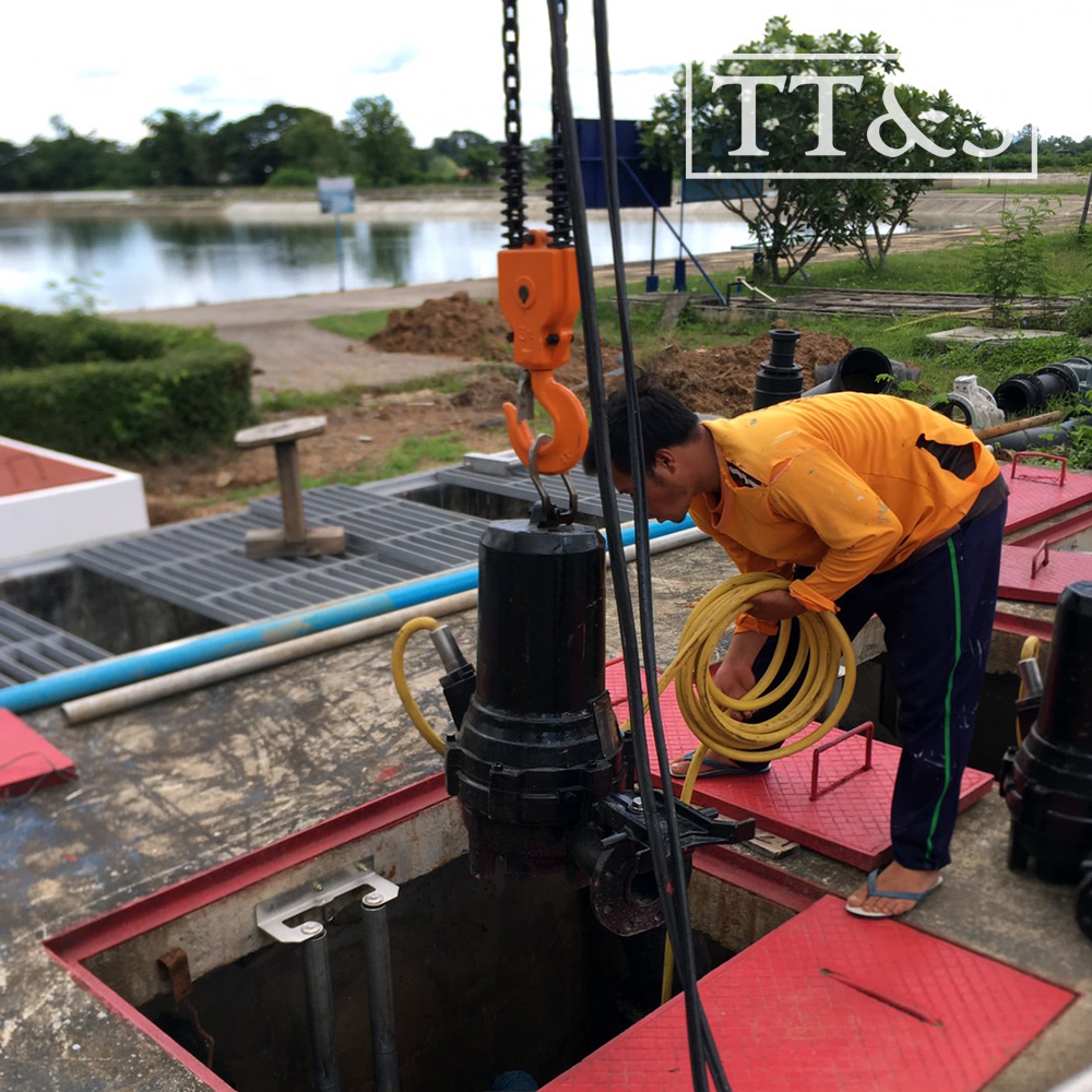 เครื่องสูบน้ำเสีย